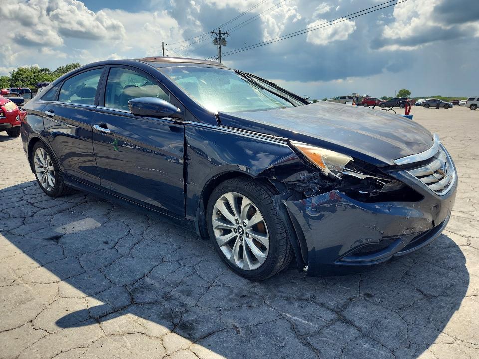 2012 Hyundai Sonata VIN 5NPEC4AC3CH385591 COPART salvage auction — FRONT END, TN - SALVAGE CERTIFICATE (P), sold $525 on 2026-07-27 (photo 4)
