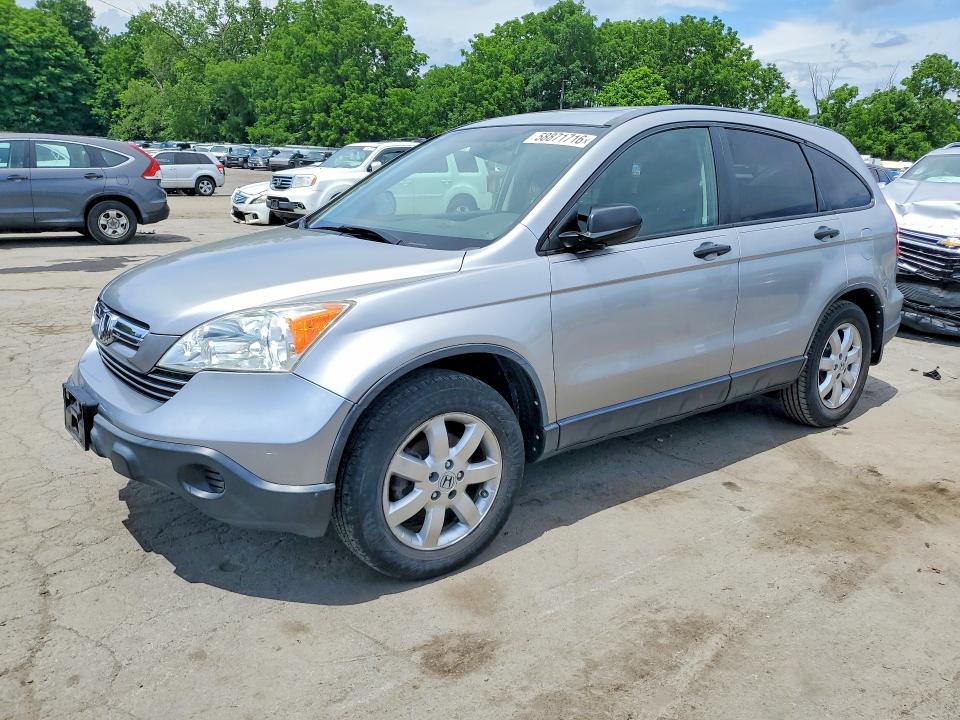 2008 Honda Cr-v VIN JHLRE485X8C029146 COPART salvage auction — FRONT END, NY - MV-907A SALVAGE CERTIFICATE, sold $825 on 2026-07-16 (photo 1)