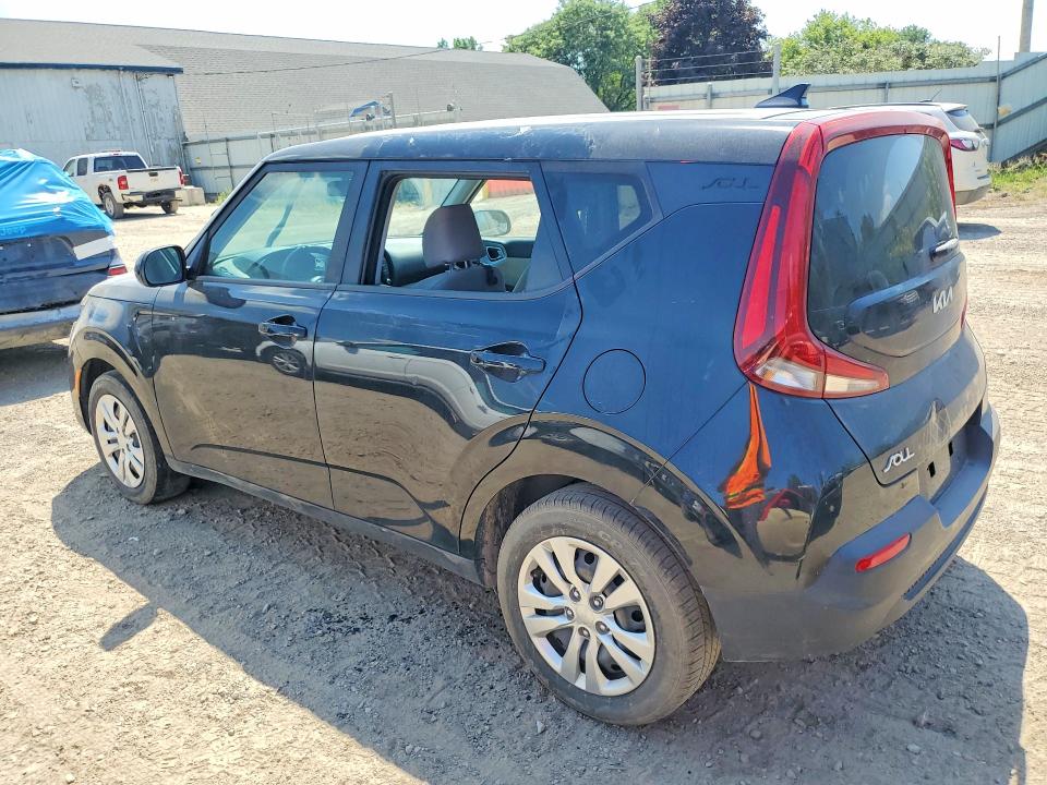 2022 Kia Soul VIN KNDJ23AU1N7153003 COPART salvage auction — SIDE, Mi - Certificate Of Title (P), sold $3,100 on 2026-07-22 (photo 2)