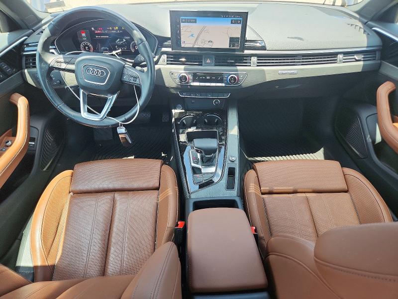 2021 Audi A4 VIN WAUEAAF41MA031354 COPART salvage auction — FRONT END, Va - Cert Of Title - Salvage, sold $16,300 on 2026-07-15 (photo 8)