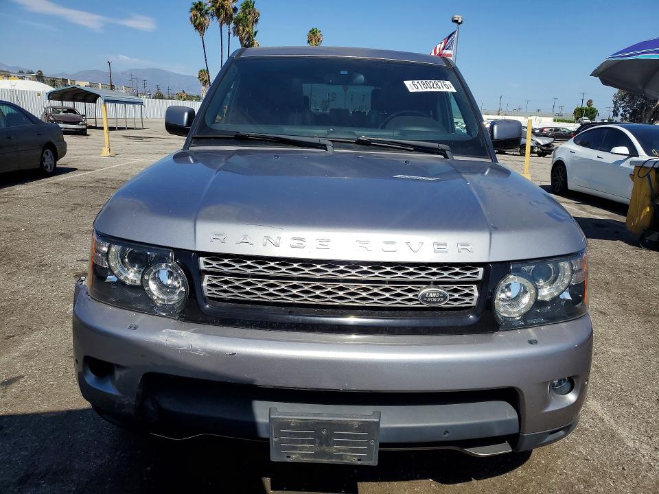 2013 Land rover RANGE ROVER VIN SALSK2D4XDA782909 COPART salvage auction — FRONT END, Ca - Dis/Dlr/Exp Only Clean Title, sold $375 on 2026-07-31 (photo 5)
