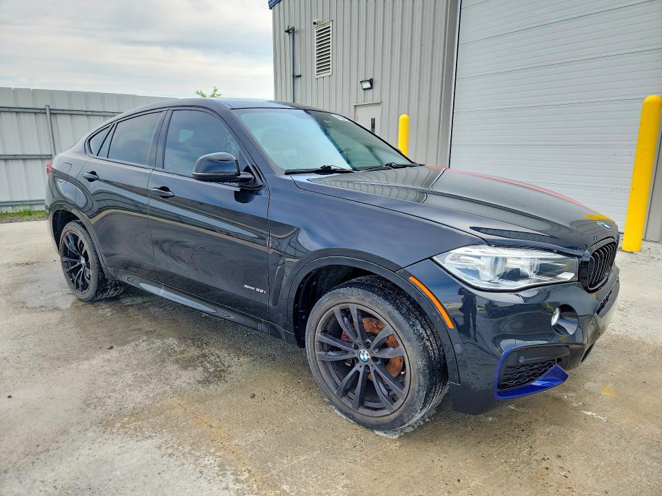 2018 BMW X6 VIN 5UXKU2C58J0X49368 COPART salvage auction — MINOR DENT/SCRATCHES, Qc - Aucune Mention, sold $2,300 on 2026-07-29 (photo 4)
