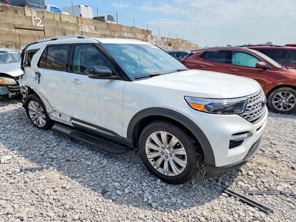 2022 Ford Explorer VIN 1FMSK8FH0NGB37741 COPART salvage auction — REAR END, Oh - Cert Of Title-Salvage, sold $8,200 on 2026-08-21 (photo 7)