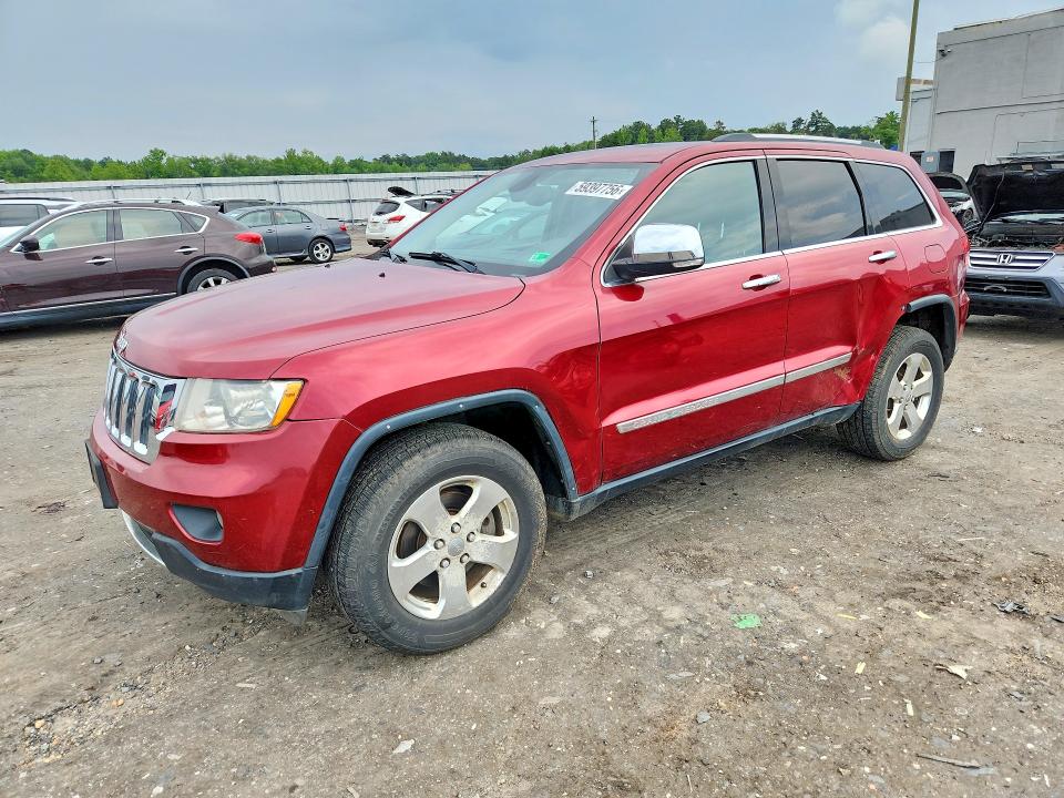 2012 Jeep Cherokee VIN 1C4RJFBG4CC324962 COPART salvage auction — FRONT END, Va - Certificate Of Title, sold $750 on 2026-07-22 (photo 1)