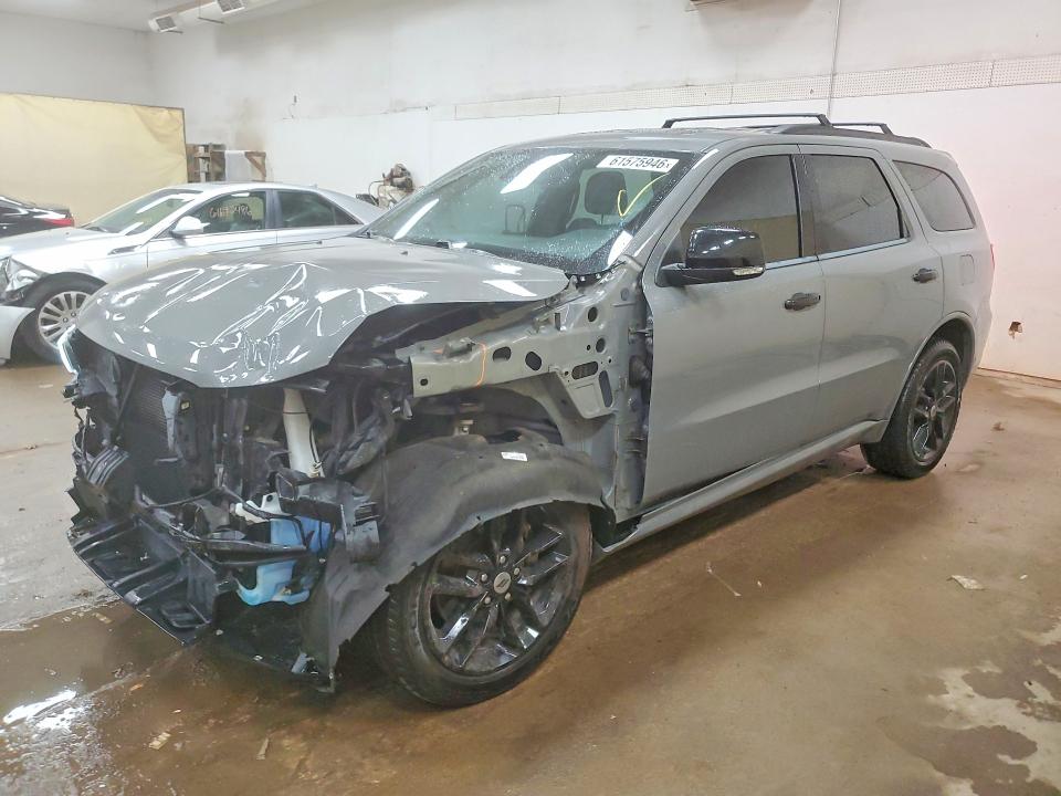 2023 Dodge Durango VIN 1C4RDJDG6PC603424 COPART salvage auction — FRONT END, Mi - Cert Of Title-Salvage Vehicle, sold $9,400 on 2026-09-09 (photo 1)