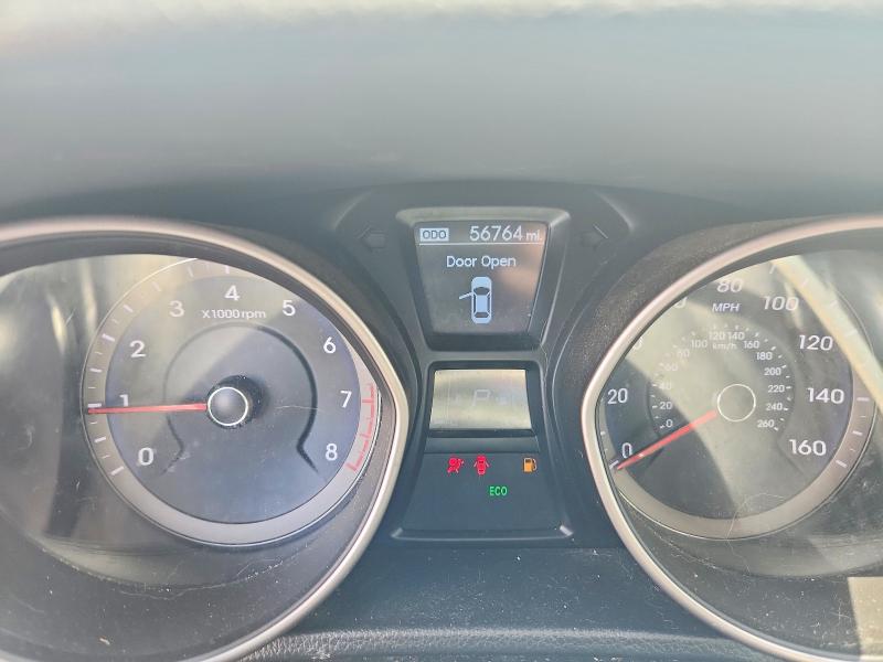 2013 Hyundai VIN KMHD35LE6DU062901 COPART salvage auction — FRONT END, AL - CERT OF TITLE-SALVAGE TITLE (P), sold $225 on 2026-07-28 (photo 9)