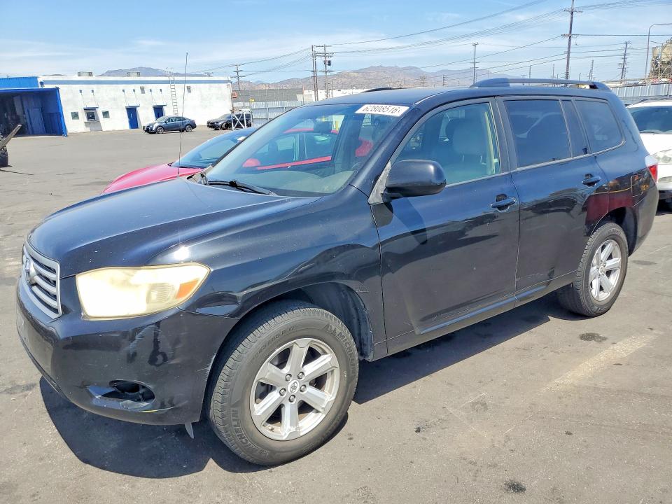 2008 Toyota Highlander VIN JTEDS41A582010187 COPART salvage auction — FRONT END, Ca - Dis/Dlr/Exp Only Clean Title, sold $625 on 2026-07-29 (photo 1)