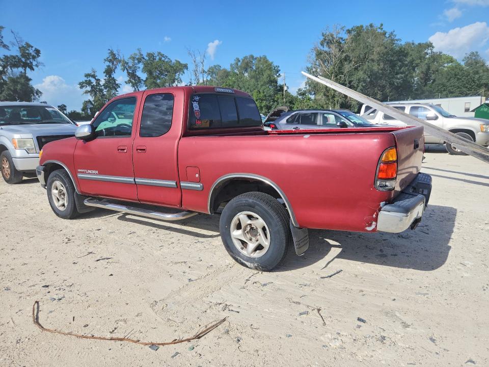 2000 Toyota Tundra VIN 5TBRT3418YS014300 COPART salvage auction — MECHANICAL, FL - CERTIFICATE OF TITLE, sold $925 on 2026-07-21 (photo 2)