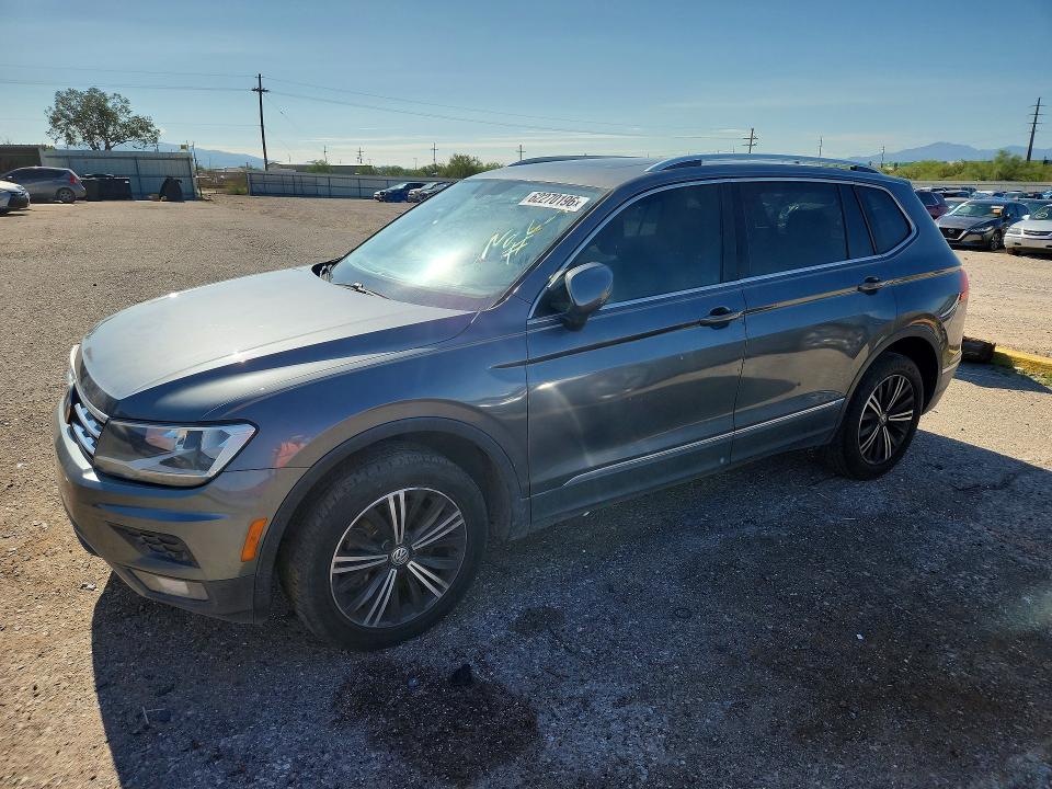 2019 Volkswagen Tiguan VIN 3VV2B7AX3KM090575 COPART salvage auction — FRONT END, Az - Certificate Of Title, sold $2,950 on 2026-07-31 (photo 1)