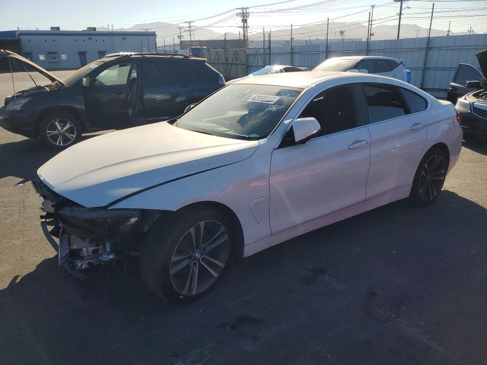 2020 BMW 4er VIN WBA4J1C02LBU67782 COPART salvage auction — FRONT END, Ca - Dis/Dlr/Exp Only Clean Title (P), sold $300 on 2026-07-27 (photo 1)