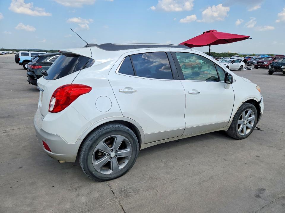 2016 Buick Encore VIN KL4CJDSB2GB715533 COPART salvage auction — FRONT END, TX - CERTIFICATE OF TITLE (P), sold $700 on 2026-07-27 (photo 3)
