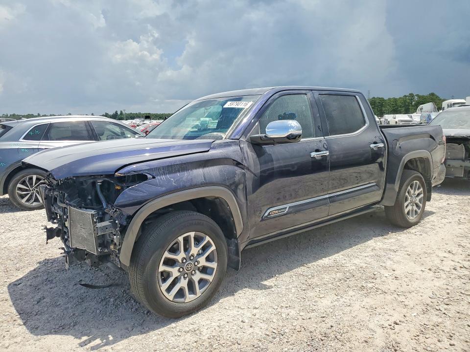 2024 Toyota Tundra VIN 5TFMA5DB9RX235654 COPART salvage auction — FRONT END, TX - CERTIFICATE OF TITLE, sold $27,500 on 2026-07-17 (photo 1)