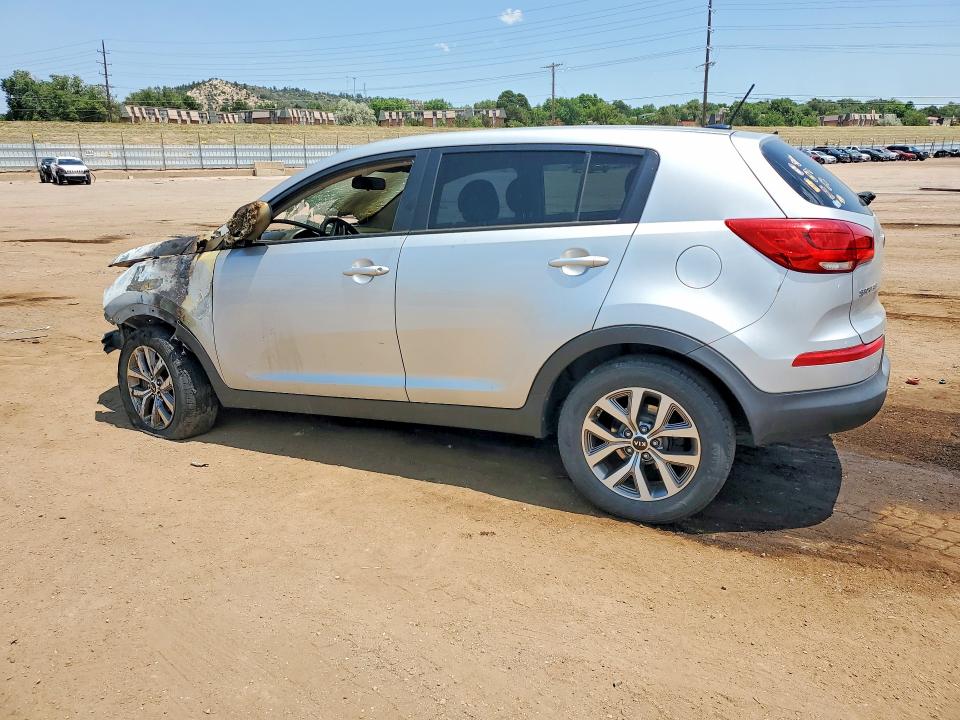 2016 Kia Sportage VIN KNDPBCAC7G7821553 COPART salvage auction — BURN, Co - Salvage Title, sold $250 on 2026-07-22 (photo 2)