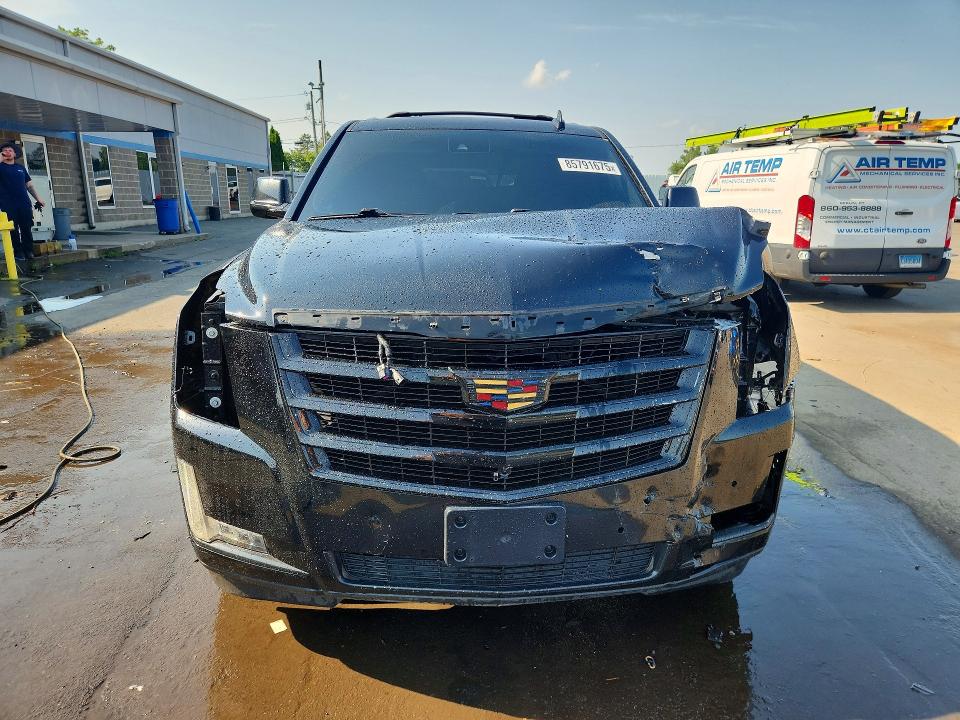 2018 Cadillac Escalade VIN 1GYS4HKJ1JR209160 COPART salvage auction — FRONT END, Ct - Cert Of Title-Salvage, sold $3,550 on 2026-08-25 (photo 5)