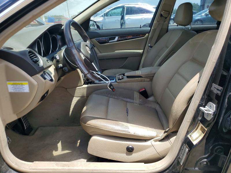2013 Mercedes-benz VIN WDDGF4HB4DR271032 COPART salvage auction — FRONT END, Fl - Cert Of Title Slvg Rebuildable, sold $550 on 2026-08-07 (photo 7)