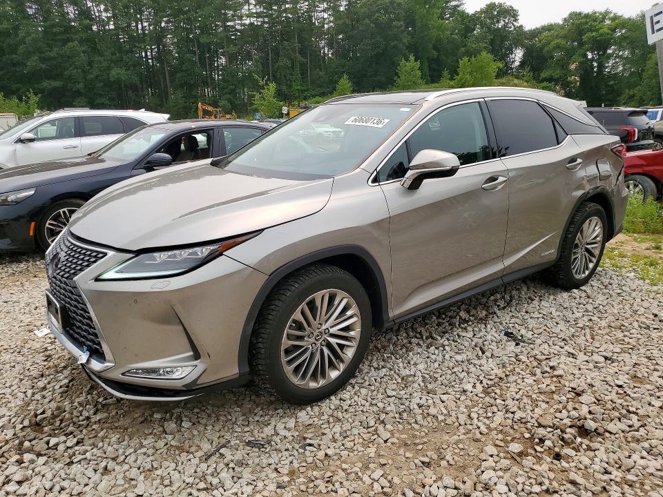 2022 Lexus Rx 450h VIN 2T2JGMDA5NC073285 — COPART salvage auction photo
