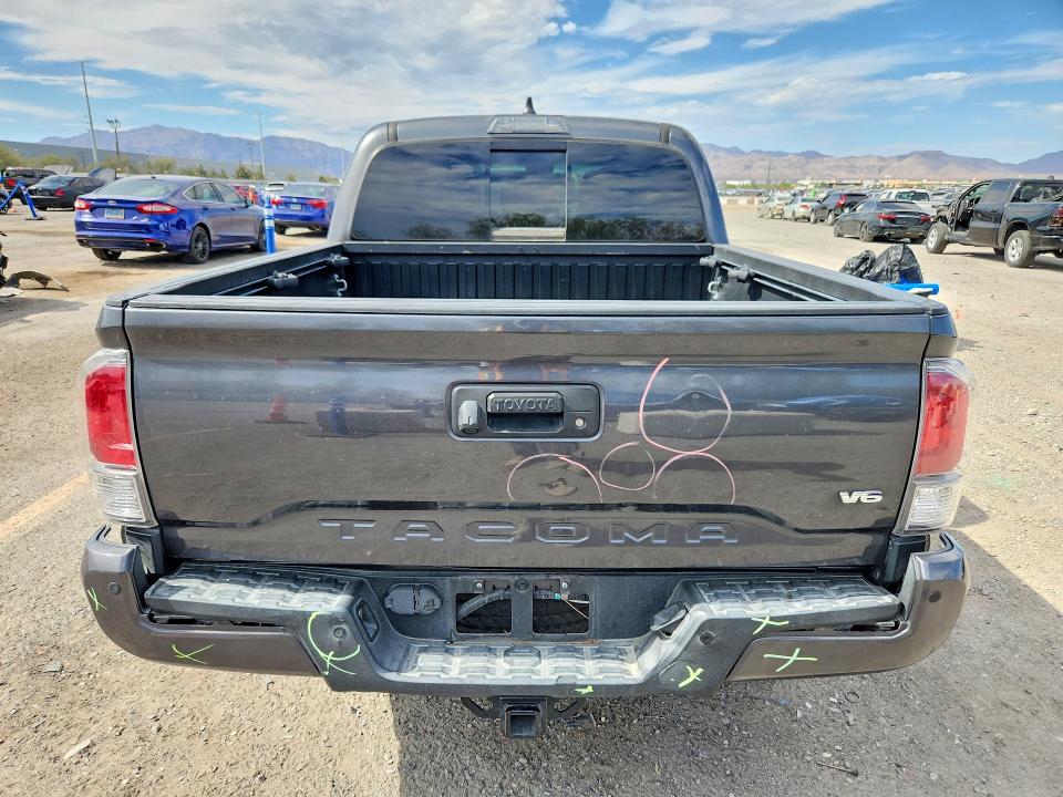 2020 Toyota Tacoma VIN 3TMCZ5AN7LM350026 COPART salvage auction — FRONT END, NV - SALVAGE TITLE, sold $13,100 on 2026-08-25 (photo 6)