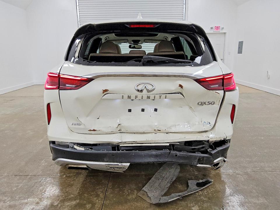 2020 Infiniti Qx50 VIN 3PCAJ5M35LF108221 COPART salvage auction — REAR END, FL - CERT OF TITLE-REBUILT, sold $1,700 on 2026-07-23 (photo 6)