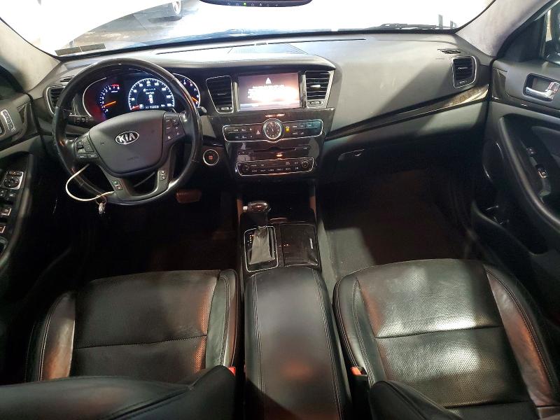 2014 Kia Cadenza VIN KNALN4D77E5167167 COPART salvage auction — MECHANICAL, Pa - Reconstructed Clean, sold $600 on 2026-07-22 (photo 8)