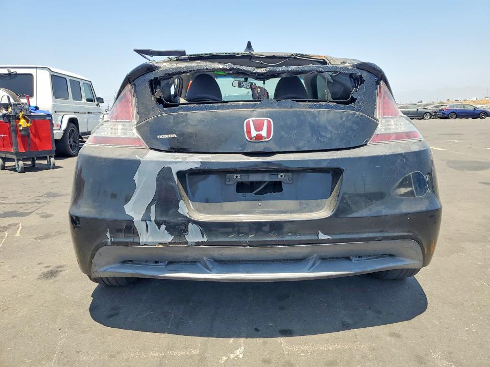 2011 Honda Cr-z VIN JHMZF1D6XBS007487 COPART salvage auction — REAR END, Ca - Cert Of Title-Salvaged, sold $275 on 2026-07-29 (photo 6)