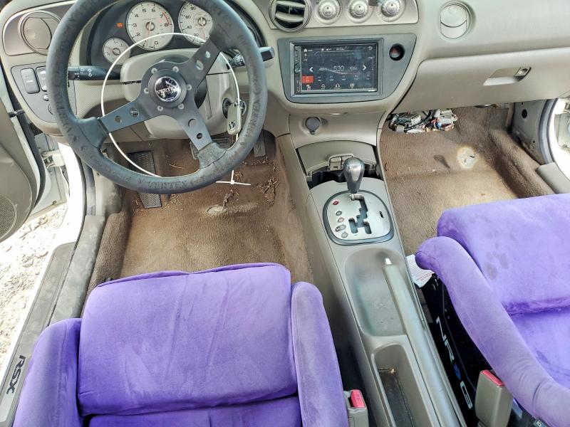 2006 Acura Rsx VIN JH4DC54836S009356 COPART salvage auction — WATER/FLOOD, Tx - Salvage Title-Flood Damage, sold $650 on 2026-07-27 (photo 8)