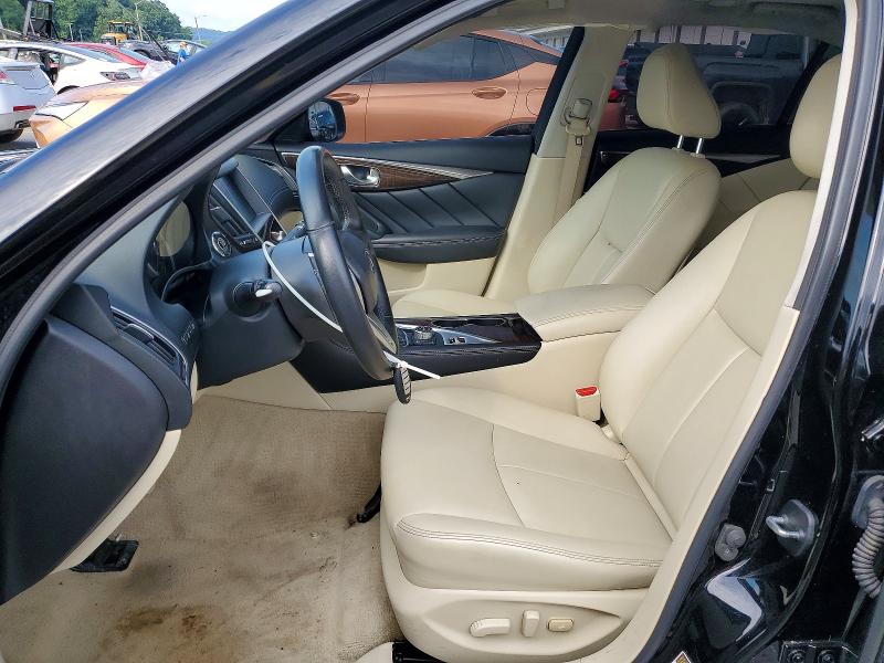 2018 Infiniti Q50 VIN JN1EV7AR3JM439316 COPART salvage auction — FRONT END, KY - CERT OF TITLE-REBUILT VEHICLE, sold $2,100 on 2026-07-13 (photo 7)