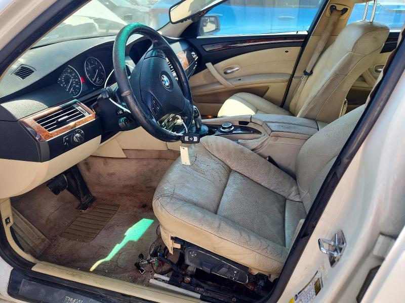 2008 BMW 5 series VIN WBANU53588CT05235 COPART salvage auction — SIDE, TX - CERTIFICATE OF TITLE (P), sold $300 on 2026-07-27 (photo 7)