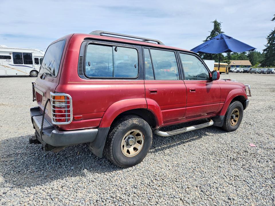 1992 Toyota Land cruiser VIN JT3FJ80W7N0046740 COPART salvage auction — MINOR DENT/SCRATCHES, WA - VEHICLE CERT OF OWNERSHIP-TITL, sold $1,800 on 2026-07-31 (photo 3)