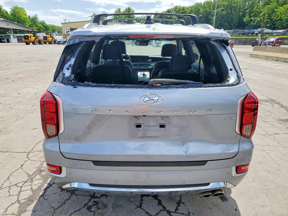 2020 Hyundai Palisade VIN KM8R5DHE2LU158431 COPART salvage auction — WATER/FLOOD, Ny - Mv907A-Flood Salvage, sold $3,600 on 2026-07-28 (photo 6)