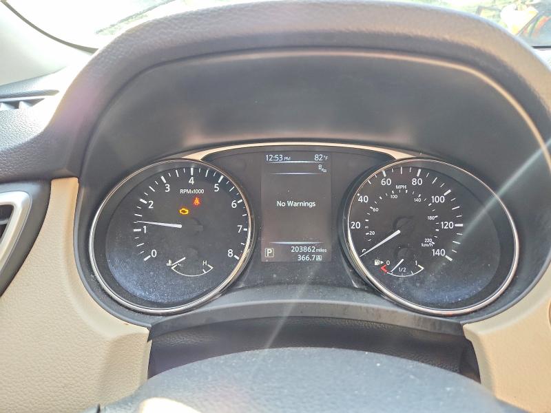 2016 Nissan Rogue VIN KNMAT2MV8GP643257 COPART salvage auction — SIDE, MI - CERTIFICATE OF TITLE, sold $875 on 2026-07-29 (photo 9)