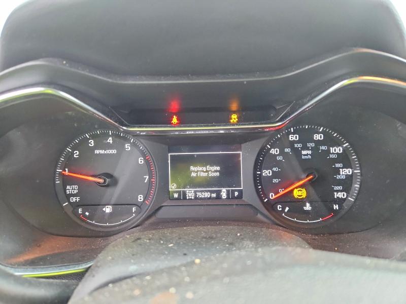 2022 Chevrolet Trailblazer VIN KL79MRSL3NB123212 COPART salvage auction — SIDE, Ny - Mv-907A Salvage Certificate, sold $4,350 on 2026-07-13 (photo 9)
