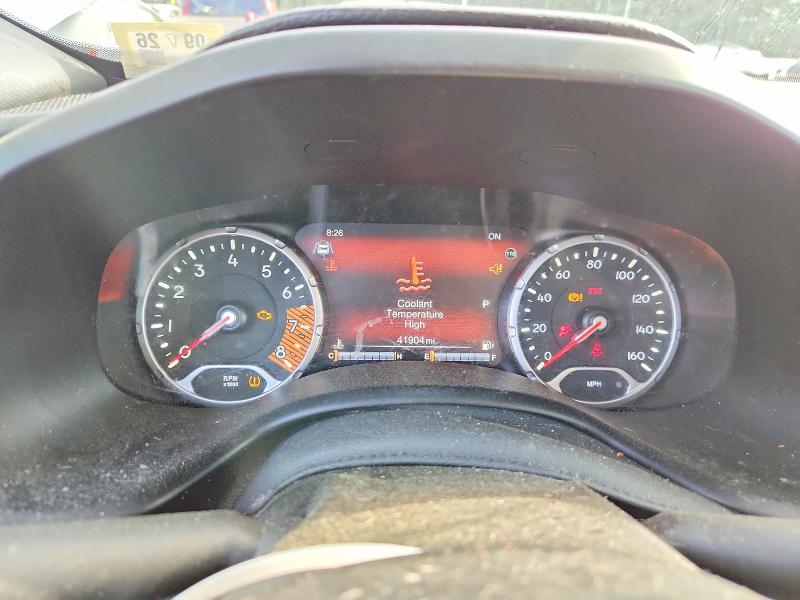 2023 Jeep Renegade VIN ZACNJDB12PPP44622 COPART salvage auction — FRONT END, VT - CERTIFICATE OF TITLE, sold $6,700 on 2026-07-30 (photo 9)