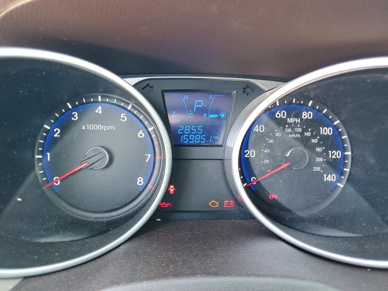 2013 Hyundai Tucson VIN KM8JU3ACXDU547659 COPART salvage auction — MECHANICAL, Il - Certificate Of Title, sold $1,275 on 2026-07-29 (photo 9)