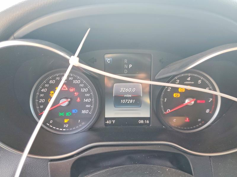2018 Mercedes-benz Glc VIN WDC0G4JB9JV024010 COPART salvage auction — FRONT END, Ca - Salvage Certificate, sold $3,950 on 2026-08-04 (photo 9)