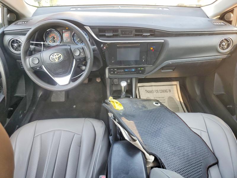 2018 Toyota Corolla VIN 5YFBURHEXJP836259 COPART salvage auction — FRONT END, GA - CERTIFICATE OF TITLE, sold $6,000 on 2026-07-17 (photo 8)
