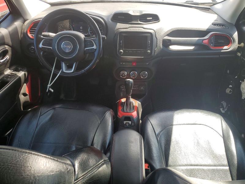 2017 Jeep Renegade VIN ZACCJBCB4HPG68179 COPART salvage auction — FRONT END, Pa - Certificate Of Salvage, sold $600 on 2026-07-30 (photo 8)