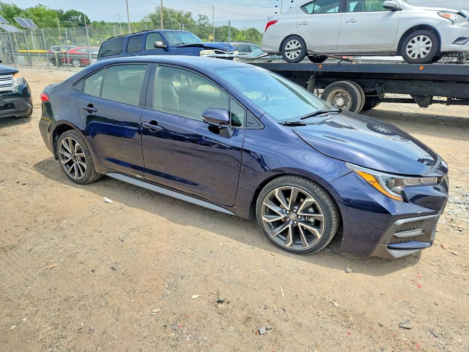 2021 Toyota Corolla VIN JTDS4MCE5MJ070573 COPART salvage auction — MINOR DENT/SCRATCHES, Md - Certificate Of Title, sold $10,000 on 2026-07-31 (photo 4)