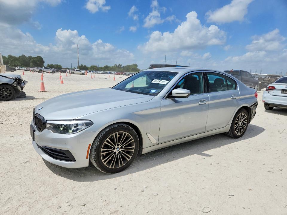 2019 BMW 5er VIN WBAJA5C53KWW07271 COPART salvage auction — REAR END, Tx - Certificate Of Title, sold $11,000 on 2026-08-20 (photo 1)
