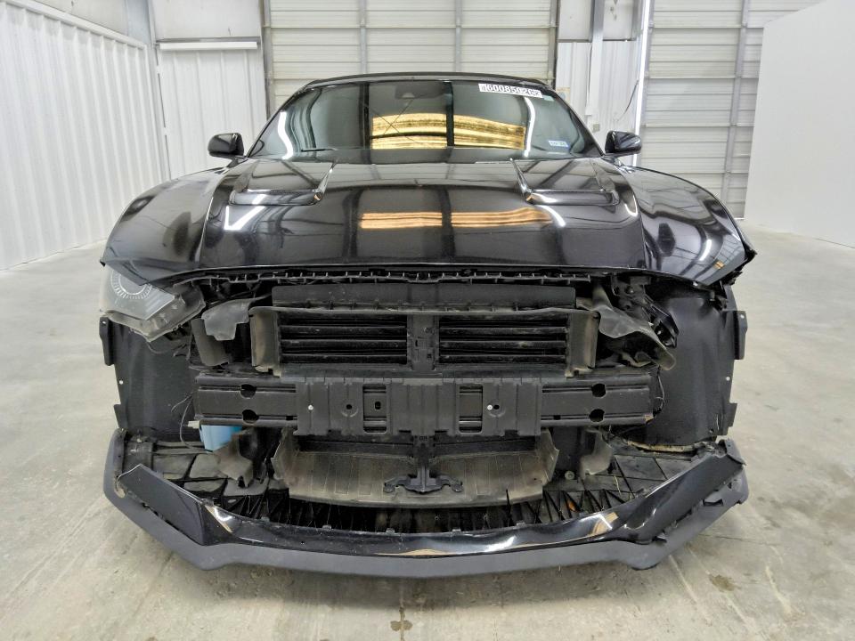 2022 Ford Mustang VIN 1FATP8UH0N5101806 COPART salvage auction — FRONT END, TX - CERTIFICATE OF TITLE, sold $100 on 2026-07-28 (photo 5)