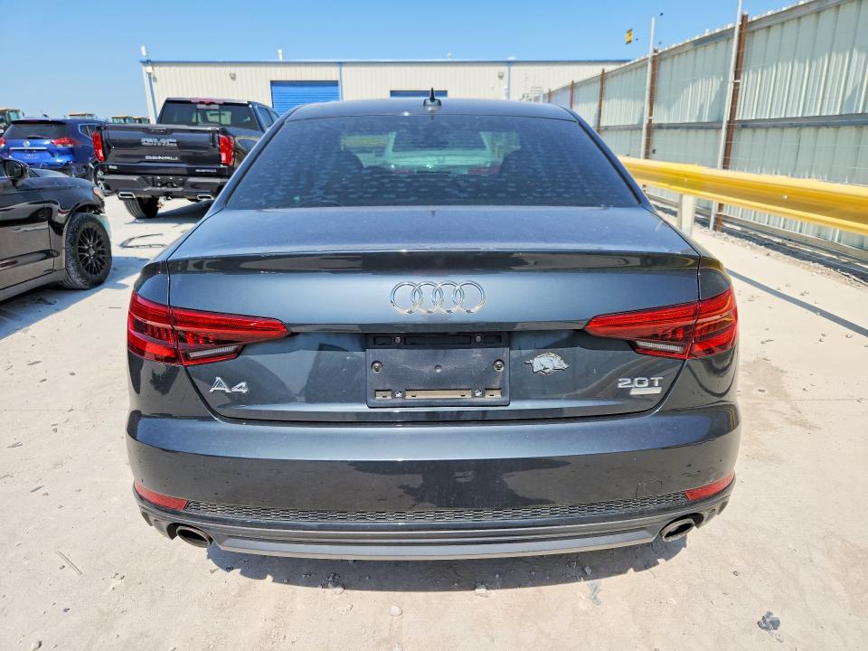 2017 Audi A4 VIN WAUKMAF49HN038707 COPART salvage auction — MECHANICAL, TX - CERTIFICATE OF TITLE, sold $175 on 2026-07-28 (photo 6)