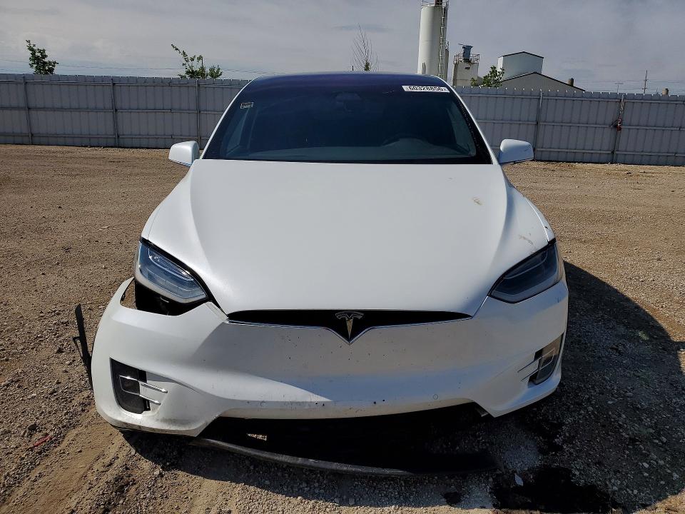 2018 Tesla Model x VIN 5YJXCDE24JF104033 COPART salvage auction — FRONT END, Ia - Cert Of Title-Salvage Title, sold $2,100 on 2026-08-19 (photo 5)