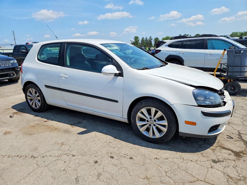 2007 Volkswagen Golf VIN WVWAR71K67W108407 COPART salvage auction — FRONT END, Pa - Certificate Of Salvage, sold $475 on 2026-07-31 (photo 4)
