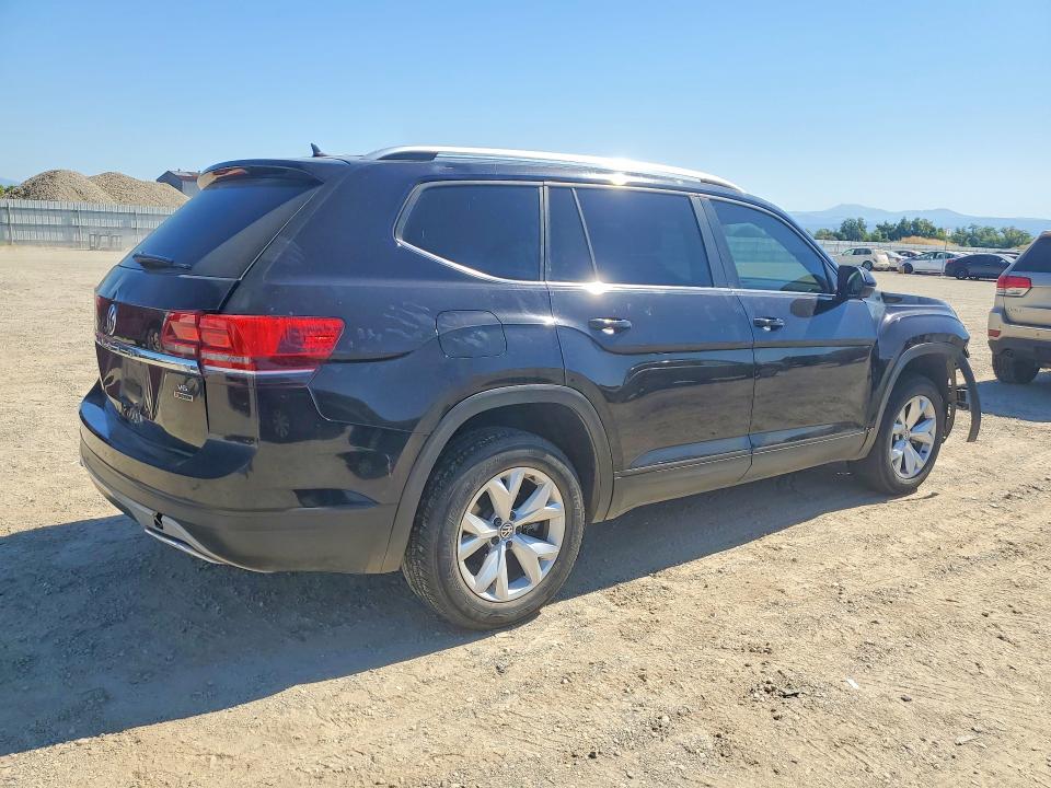 2018 Volkswagen Atlas VIN 1V2GR2CA7JC519761 COPART salvage auction — FRONT END, Ca - Salvage Certificate, sold $700 on 2026-07-24 (photo 3)