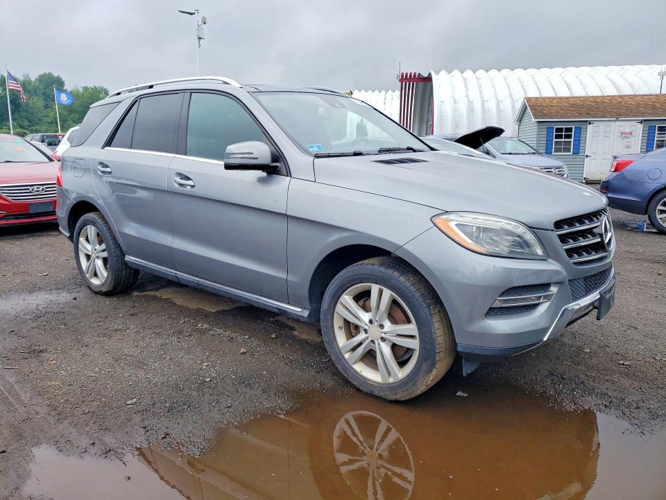2015 Mercedes-benz M-klasse VIN 4JGDA5HB1FA460980 COPART salvage auction — MINOR DENT/SCRATCHES, Ri - Certificate Of Title, sold $7,900 on 2026-08-13 (photo 4)