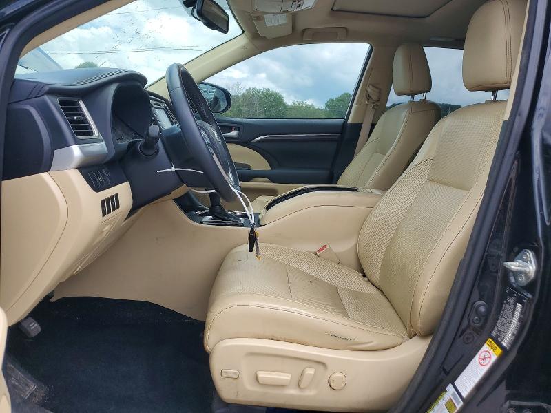 2014 Toyota Highlander VIN 5TDDKRFH9ES028431 COPART salvage auction — NORMAL WEAR, Tn - Certificate Of Title (P), sold $10,500 on 2026-07-29 (photo 7)