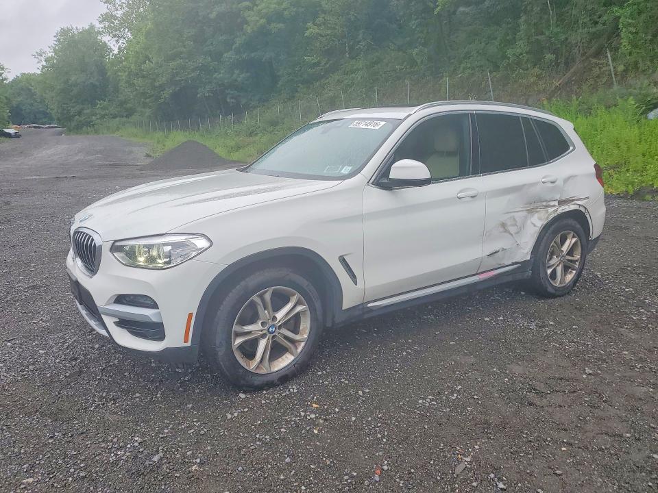 2021 BMW VIN 5UXTY5C04M9G72855 COPART salvage auction — SIDE, Ny - Mv-907A Salvage Certificate, sold $7,900 on 2026-07-28 (photo 1)