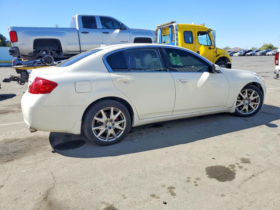 2009 Infiniti G37 VIN JNKCV61F69M358096 COPART salvage auction — SIDE, CA - SALVAGE CERTIFICATE, sold $125 on 2026-07-31 (photo 3)