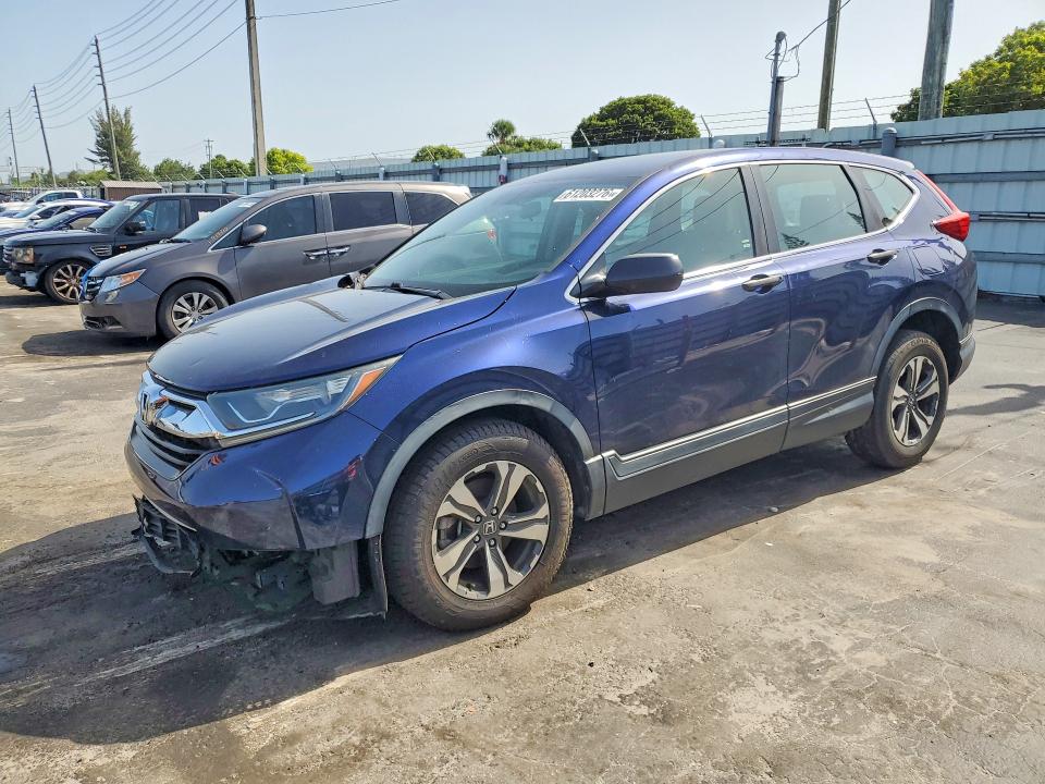 2018 Honda Cr-v VIN 2HKRW5H30JH412067 COPART salvage auction — REAR END, FL - CERTIFICATE OF TITLE, sold $7,000 on 2026-07-29 (photo 1)