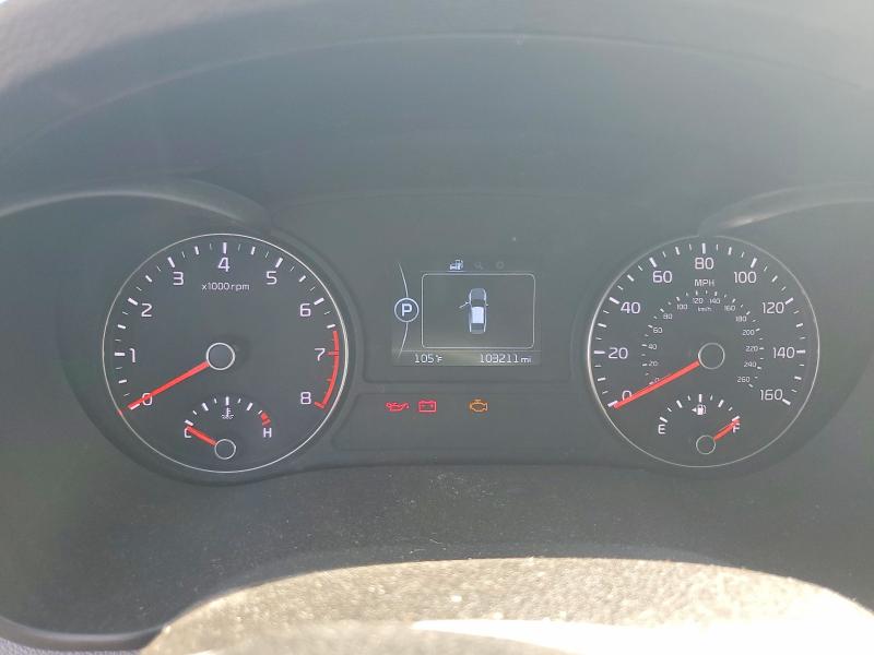 2016 Kia Optima VIN KNAGT4L3XG5083577 COPART salvage auction — DAMAGE HISTORY, Ca - Dlr/Dis/Exp Only Salvage Title, sold $1,000 on 2026-08-02 (photo 9)