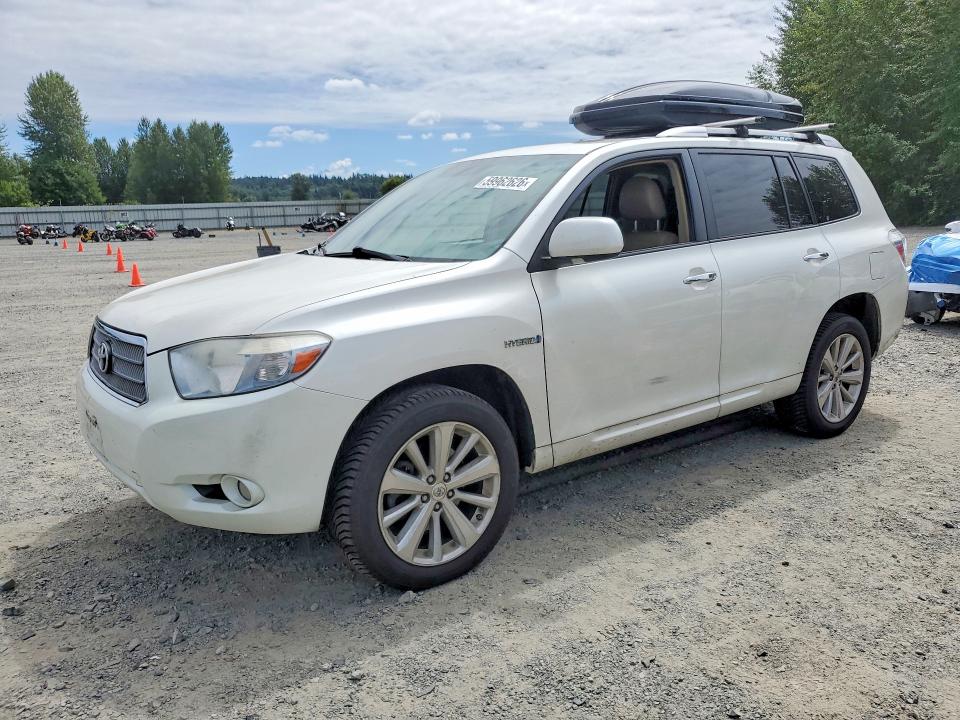 2010 Toyota Highlander hybrid VIN JTEJW3EH1A2047204 COPART salvage auction — REAR END, WA - BILL OF SALE, sold $1,100 on 2026-07-20 (photo 1)